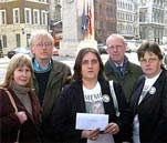 military families at downing street